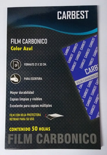 Carbest Carbon Film 21 X 33 Cm Box of 50 Sheets 1