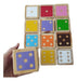 Large Wooden Generala Dice 6.5 cm - Multicolored 0