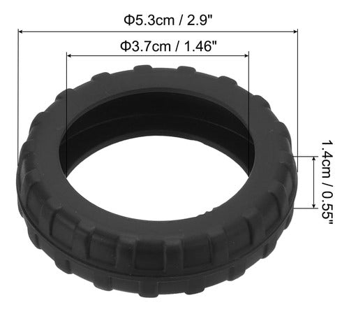 Patikil Fundas Para Ruedas De Equipaje, Paquete De 8 Fundas 1