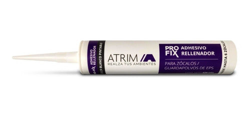 Atrim Extra Line Combo X5 EPS Base Molding 10cm 2320 + Adhesive 2