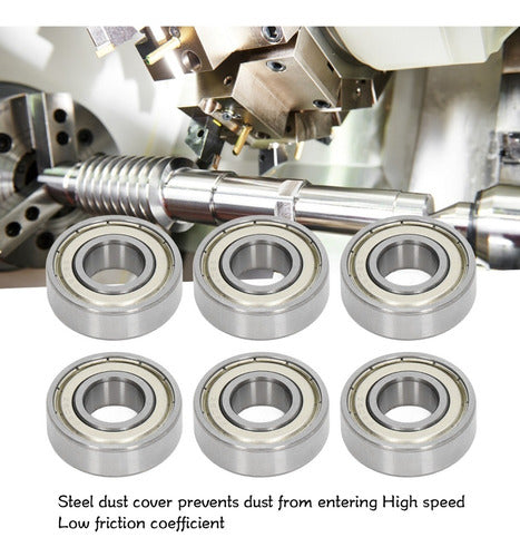 6 * Rolamento Rígido De Esferas De Alta Precisão 6202z 3