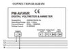 Inter Amperimetro Y Voltimetro Digital 72x72mm Con Salida A Relay 1