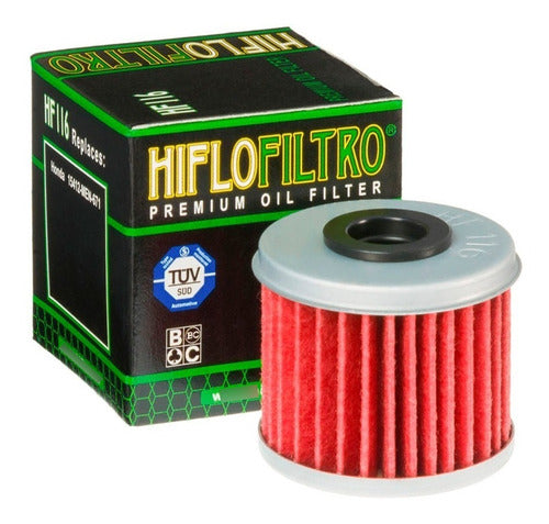 Filtro Aceite Honda Crf 250 R 04 19 Hiflofiltro Hf116 Ryd 0