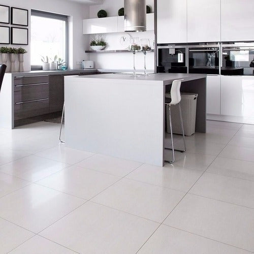 San Lorenzo Porcelanato Blanco Lux Lapado 57.7x57.7 0