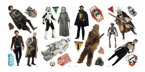 Vinilo Decorativo Pared [7f6cm7wf] Star Wars Han 1