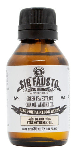 Sir Fausto Men's Care Oleo Fortalecedor Barba 30ml 1