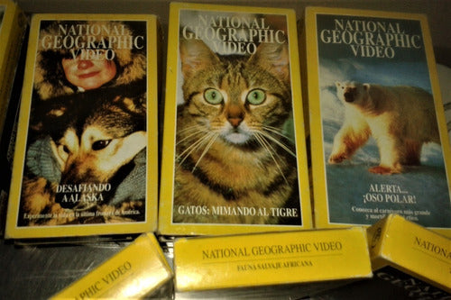 Videos En Vhs De National Geographic X 14 Super Oferta !!! 0