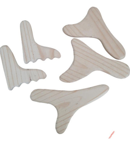 Maderoterapia Kit Tablas X5 Unidades 0