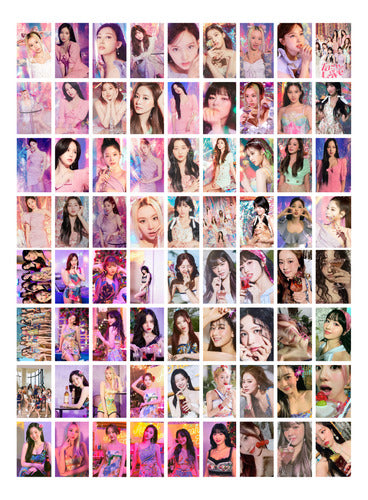 Calcotify Twice Taste Of Love Fanmade Photocards Set X 72 Uni 0