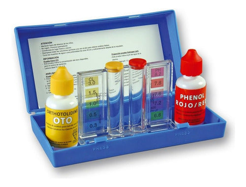 Poolerie Kit Laboratory pH and Chlorine Test Kit 2