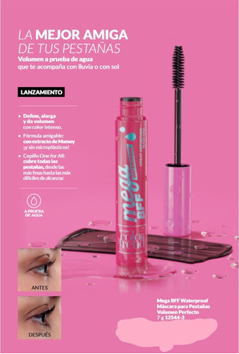 Avon Ct Mascara Mega Bff Waterproof | Tati Cosmeticos 3
