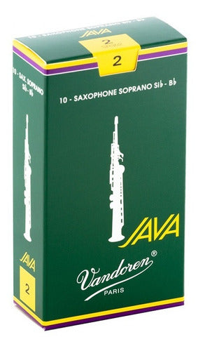 Cañas Vandoren Java Para Saxo Soprano 2 0