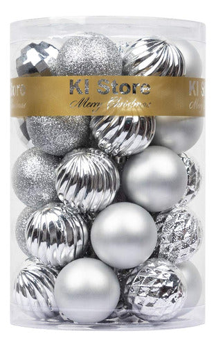 Ki Store Esferas De Navidad Irrompibles, Decoracin Para Rbol 0