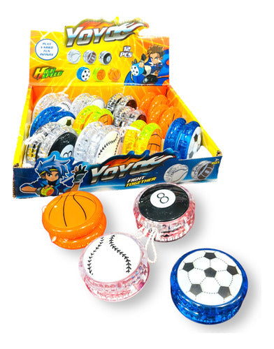 Andicar Yo Yo Juego Clasico Deportivo Niños Escuela Antistress Yoyo 0