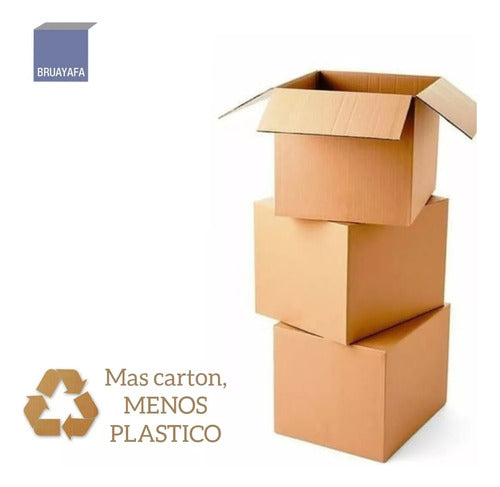 Corrugated Cardboard Boxes 30x30x20 (x 10 Units) 1