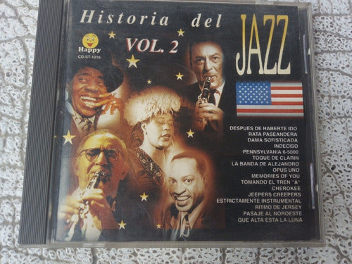 Cd Historia Del Jazz Volumen 2 Compact Disc Original 0