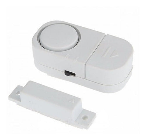 Pack of 10 Door and Window Alarms 90dB - Includes Batteries 0