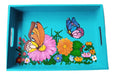 Hand-Painted Breakfast Tray, Ideal for Breakfast or Snacks, Highly Decorative 3