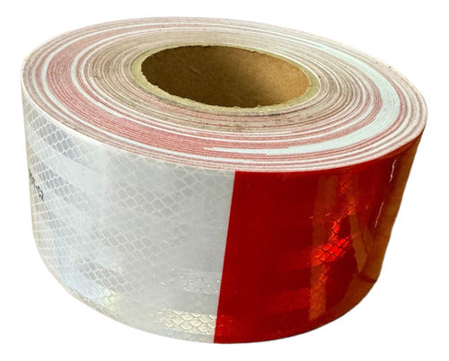 Generic International Reflective Tape Red and White per Meter 0