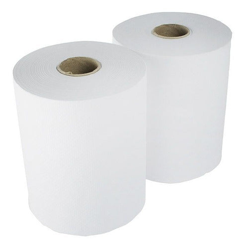 BAD Pack of 4 Tissue Roll Towels 20cm x 200m White 0