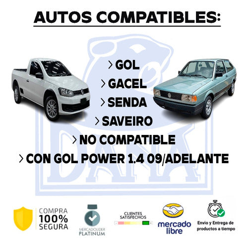 Kit X2 Homocineticas Gol Power Senda Saveiro L/rueda 22x30 3