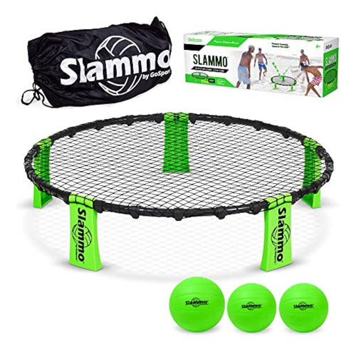 GoSports Slammo Game Set (Includes 3 Balls, Transport Bag, and Rules) 0