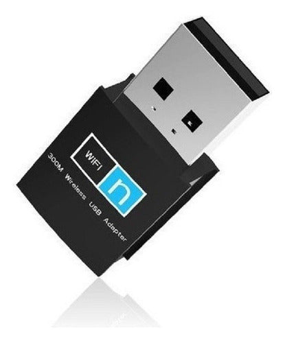 Adaptador Usb 2.0 Wifi Inalámbrico Nano 300 Mbps Wireless 2