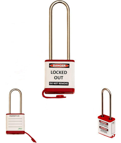 Zing Green Products 810KD-RED Extreme Environment Lock 0