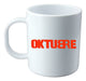 Personalized Sublimated White Plastic Mug by EXXE.GRAFICA 0