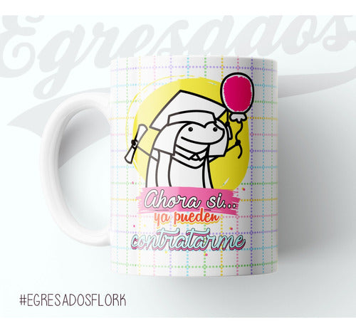 Plantillas Tazas Flork Egresados 2024 Sublimar Sexto #11 5