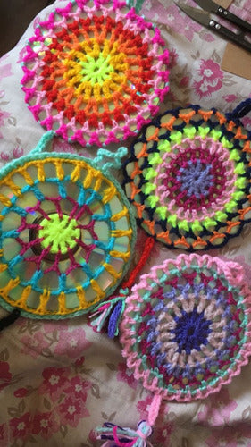 Dame Mi Lana Mandalas Atrapasueños Tejidos Al Crochet 0