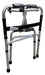 Maverick Aluminium Step Walker with Double Grip - Adjustable 3