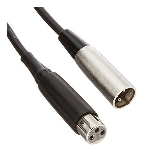 Shure C25B 25 Feet Heavy Duty Cable XLR Connector 0