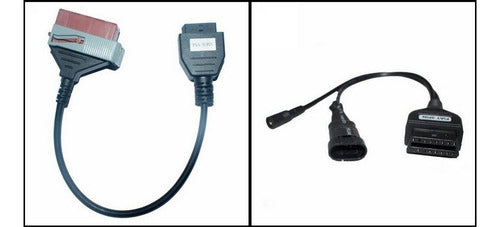 Kit De Cables Adaptadores Obd2 Para Autos Autocom Delphi 4