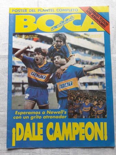 Revista Boca Un Sentimiento N° 65 Año 1991 Dale Campeon! 0