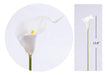 Foraineam Flores Artificiales Calla Lirio Novia Ramo De Boda 1