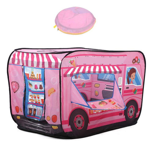 Bechar Foldable Ice Cream Truck Play Tent with Bag 2