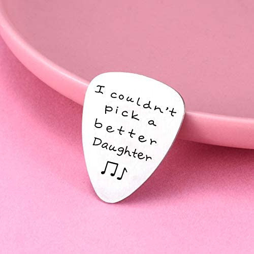 Guitar Pick Couldn't Choose a Better Daughter Mom Grandma Aunt Gift for Christmas Women Musician Guitarist Gift (Daughter) 3