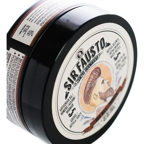 Sir Fausto Men's Old Wax Strong Hold Hair Wax 200ml 4