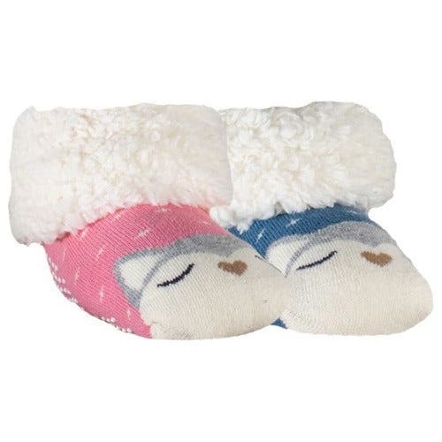 Warm Baby Sheepskin Sox Booties Non-Slip 7