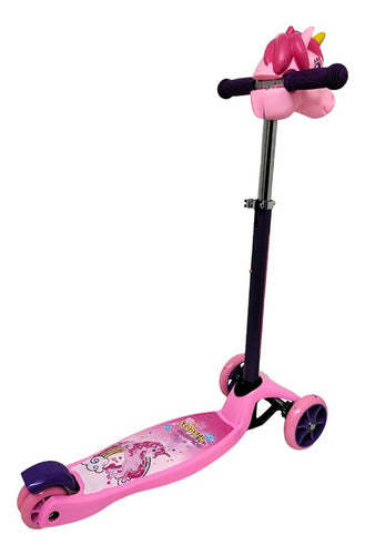 Base X-Treme Unicorn Head Reinforced Kick Scooter with Rubber Wheels Tun Tuni 2