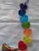 Colgante Artesanal Crochet 7 Chakras Corazón . Apapacha 1