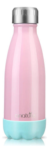 Anature Water Bottle Stainless Steel Kids 9 Ounces Pink 5