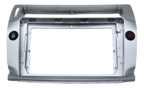 WIS-HUAN Citroen C4 Silver Adapter Frame 2008/2012 9 Inches 0