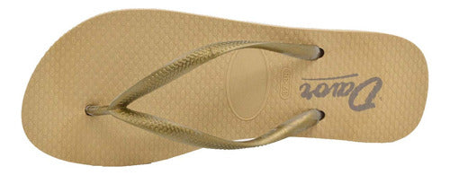 Davor Ojota Davor Mujer 11480-Oro/Beige 2