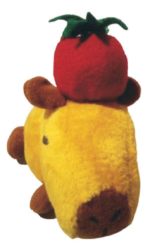 Generic Capybara Plush Toy with Accessory - Sleeping Capybara 0