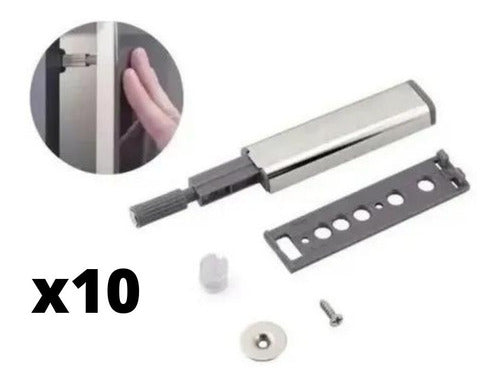 REXX Push On Door Furniture Expeller Latch X10 0