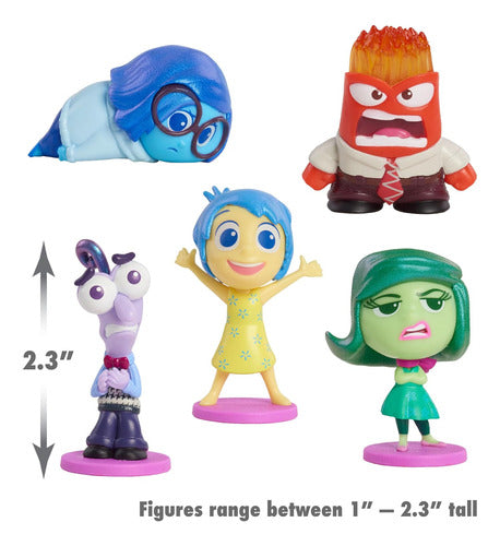 Figuras Inside Out, Juego Para Niños Desde , Pack De 2 2