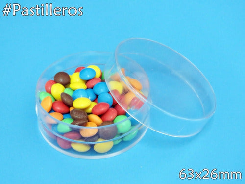 Set of 20 85x18 6-Compartment Pill Holders Souvenir Candy 3