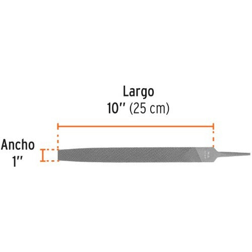 Lima Plana Bastarda 25 Cm Truper 15144 2